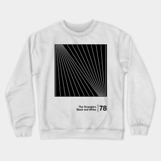 The Stranglers - Minimal Style Graphic Artwork Design Crewneck Sweatshirt